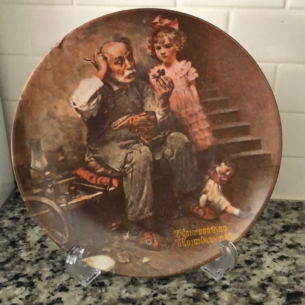 Norman Rockwell Plate